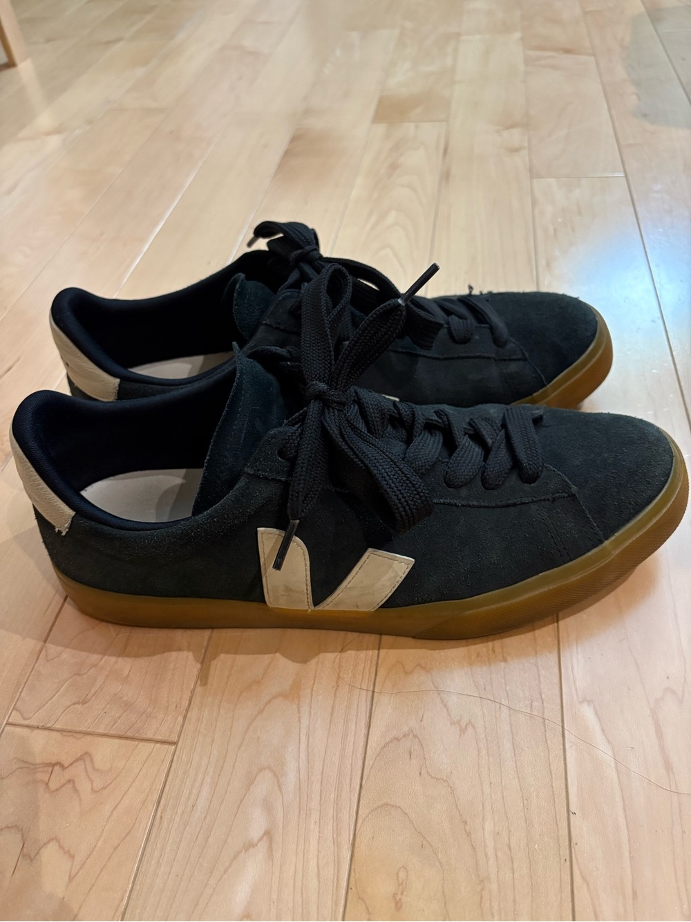 Men's Veja Campo Bold Suede Sneakers Shoes
